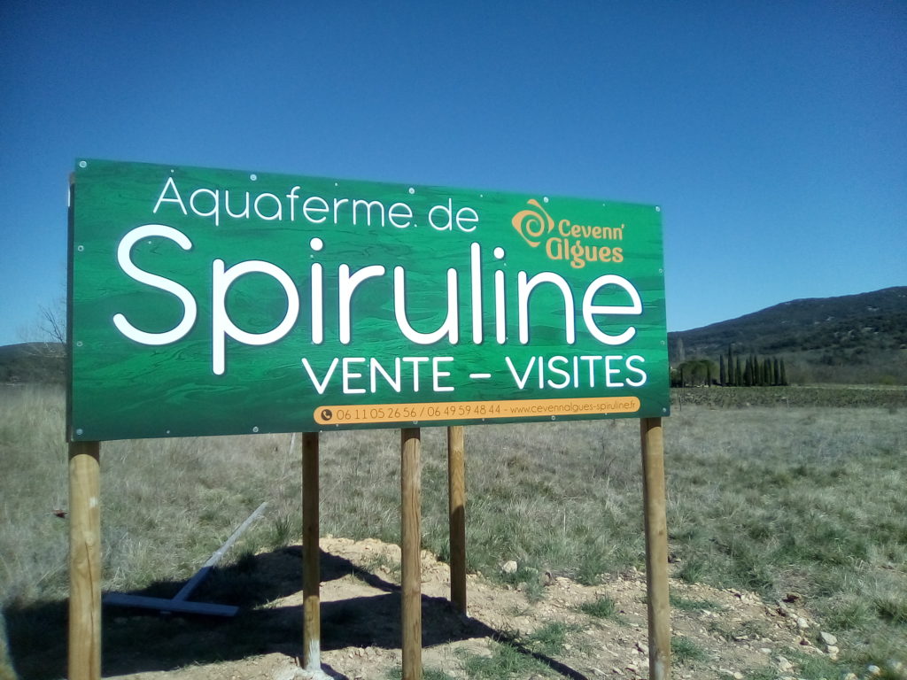 Aquaferme spiruline Hérault Cévenn'algues
